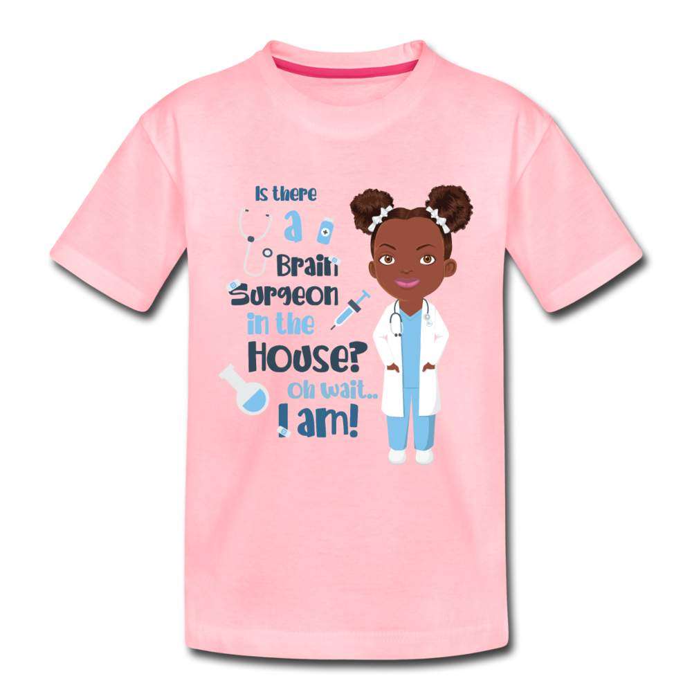 Toddler Brain Surgeon Premium T-Shirt - pink