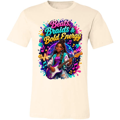 Musician/Singer career tee for girls Ages 13-16 with natural hair pride by Riley's Way