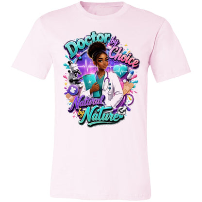 Doctor career tee for girls Ages 13-16 with natural hair pride by Riley's Way