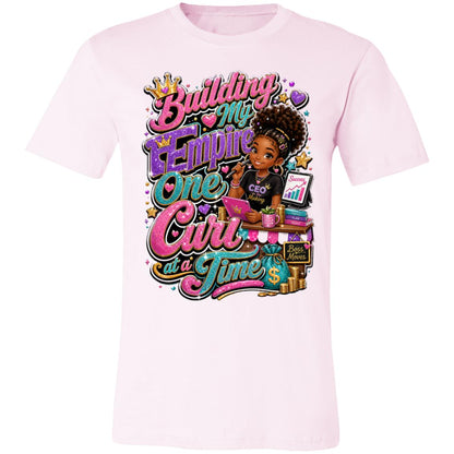 Entrepreneur career tee for girls Ages 13-16 with natural hair pride by Riley's Way