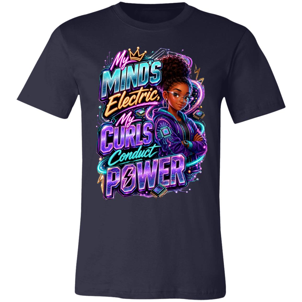 Engineer career tee for girls Ages 13-16 with natural hair pride by Riley's Way