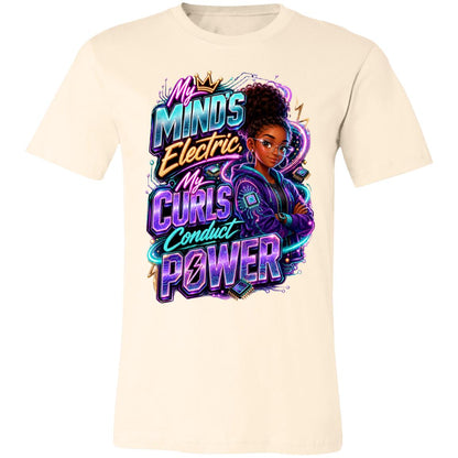 Engineer career tee for girls Ages 13-16 with natural hair pride by Riley's Way