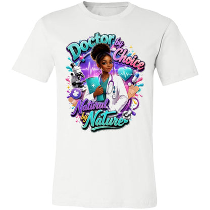 Doctor career tee for girls Ages 13-16 with natural hair pride by Riley's Way