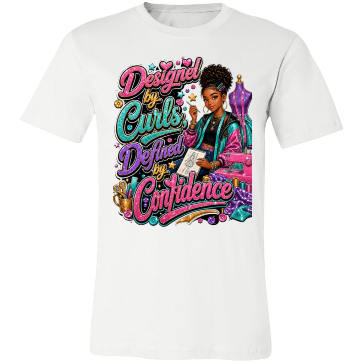 Fashion Designer career tee for girls Ages 13-16 with natural hair pride by Riley's Way