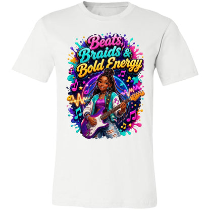 Musician/Singer career tee for girls Ages 13-16 with natural hair pride by Riley's Way