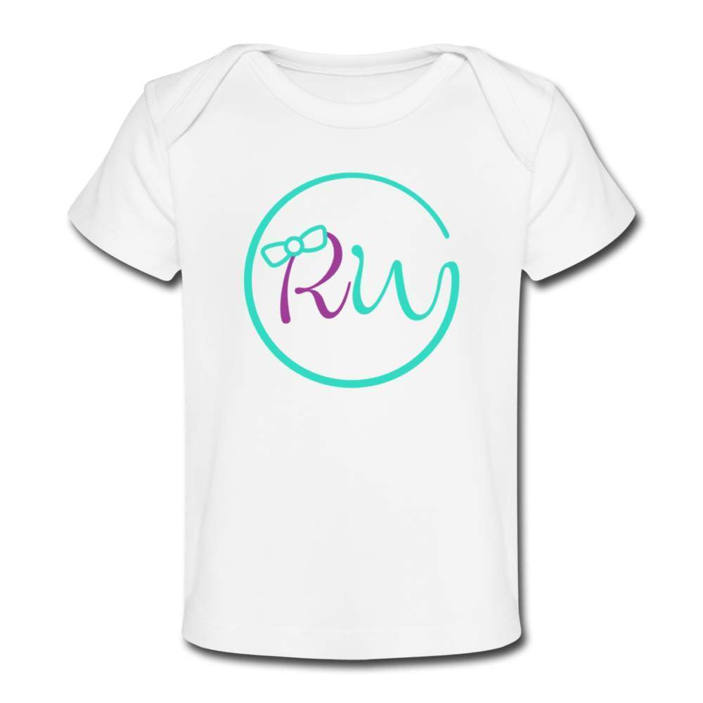 Signature Logo Organic Baby T-Shirt-Riley's Way-Girls Clothes,infant,Infants,Shop,T-shirts