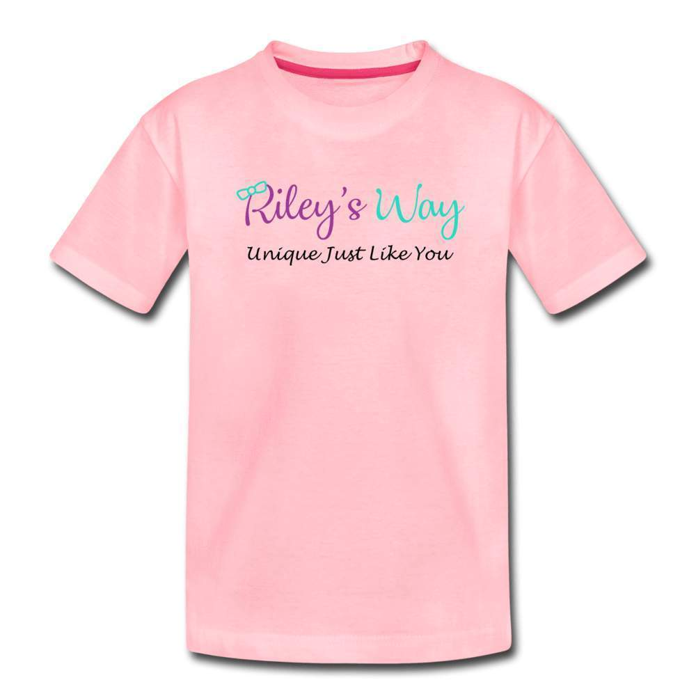 Unique Just Like You Toddler T-Shirt-Riley's Way-Girls - Toddlers,Girls Clothes,Shop,T-Shirts,Toddlers