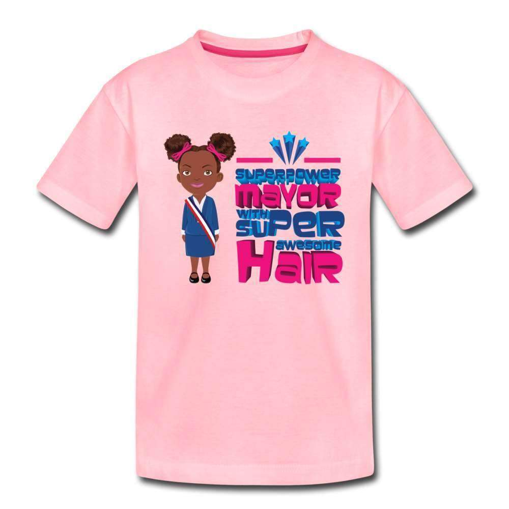 Super Power Mayor Kids' Premium T-Shirt-SPOD-Career T shirts and Onesies,Girls T-shirts,Shop,SPOD,Superpower Mayor