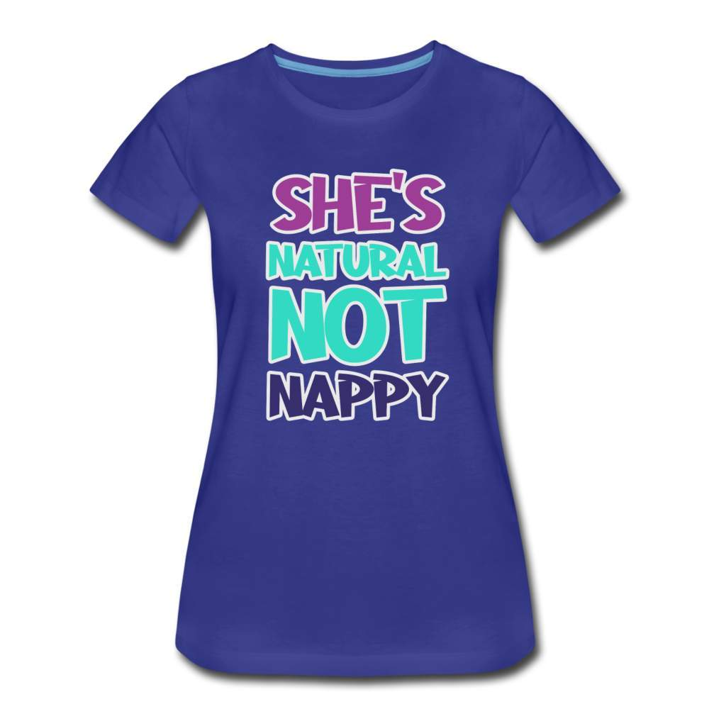 She's Natural Women’s Premium T-Shirt-SPOD-New Arrivals,Not Nappy,Shop,SPOD,T-Shirts