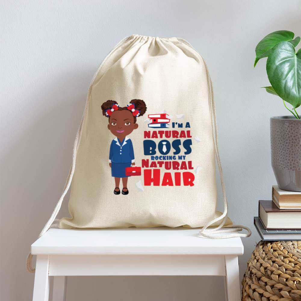 Natural Boss Cotton Drawstring Bag-SPOD-Accessories,Bags,Bags & Backpacks,Natural Boss,New Arrivals,Shop,SPOD