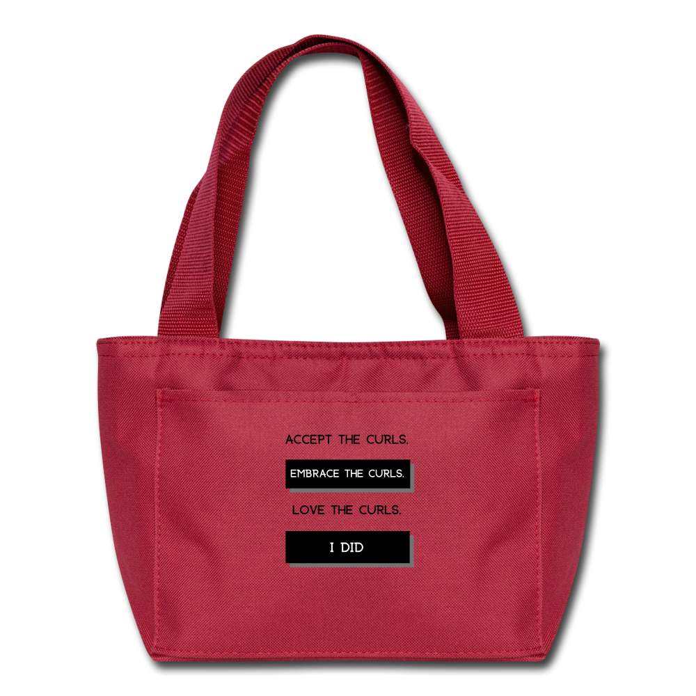 Accept, Embrace, Love Red Lunch Bag-SPOD-Accessories,Bags,Bags & Backpacks,Lunch Bags,Shop,SPOD