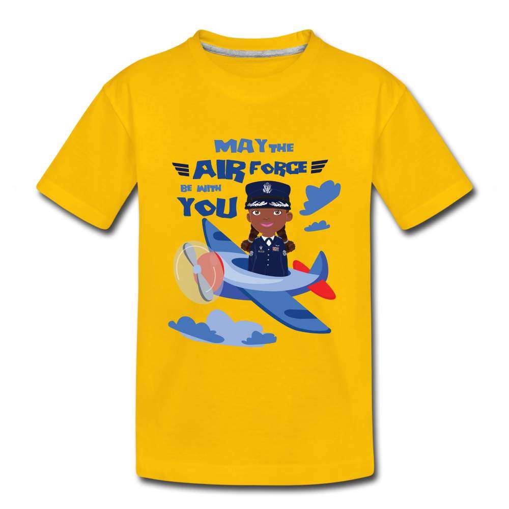 Air Force Toddler Premium T-Shirt-SPOD-Airforce,Girls - Toddlers,Shop,SPOD,Toddlers