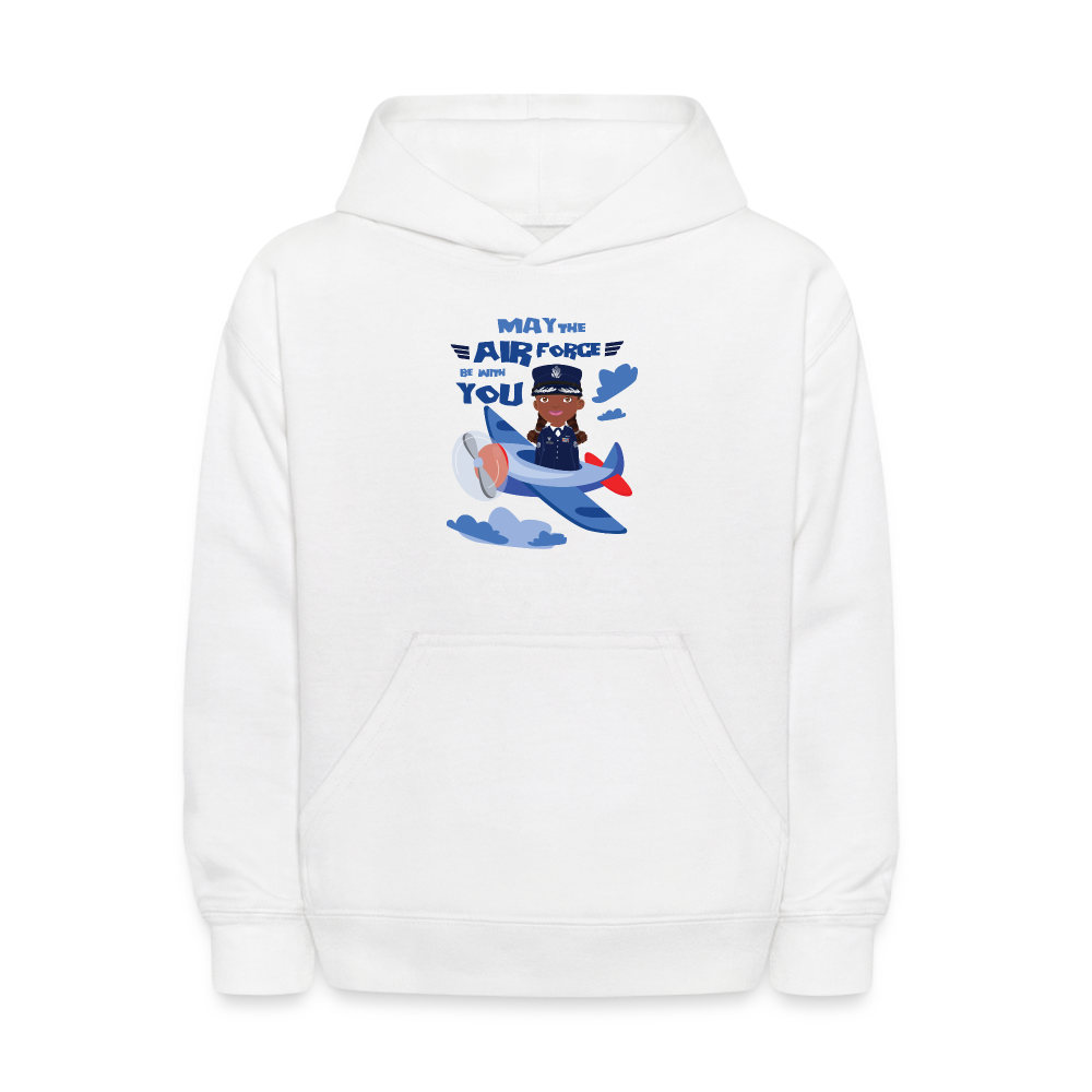 Air Force Kids' Hoodie - white