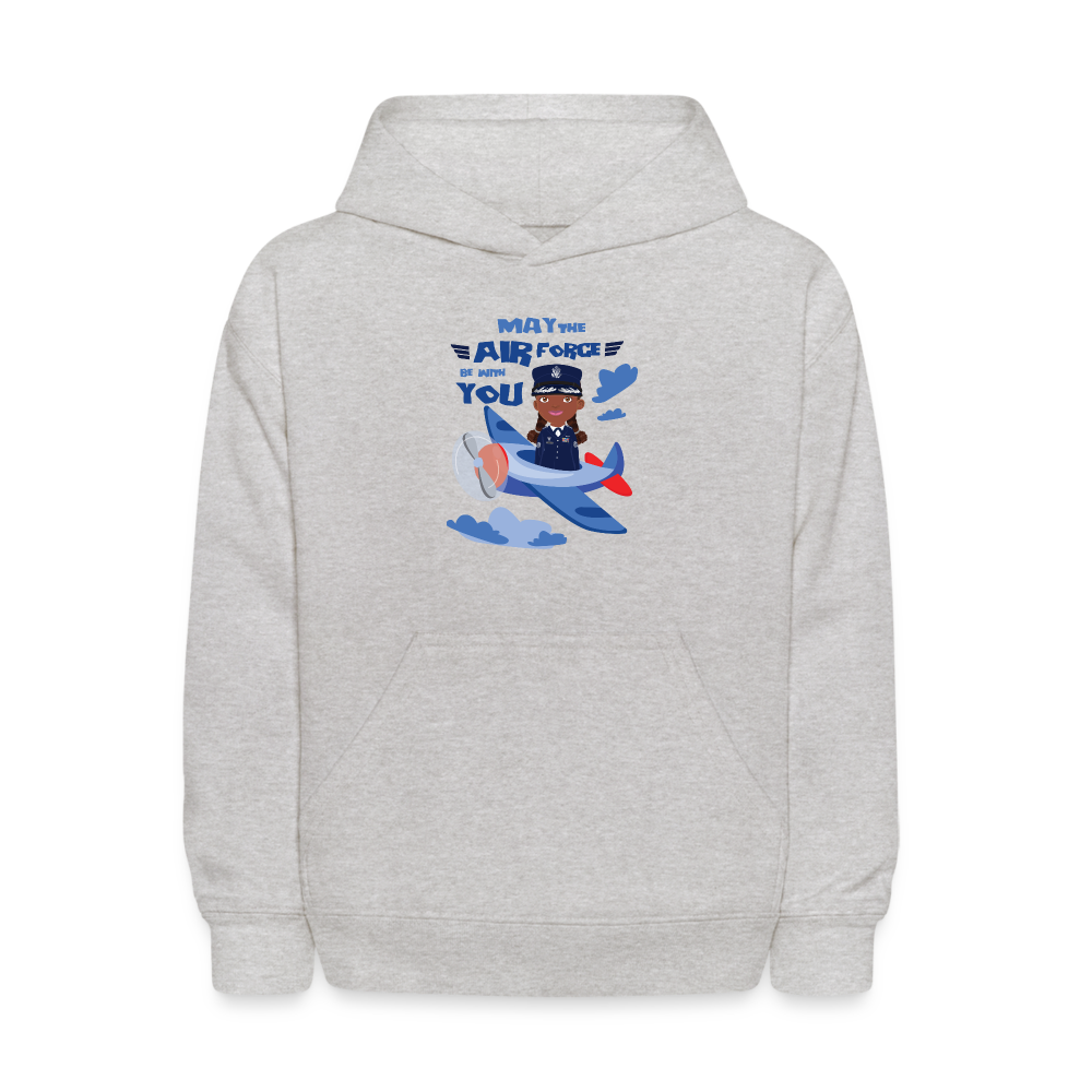 Air Force Kids' Hoodie - heather gray